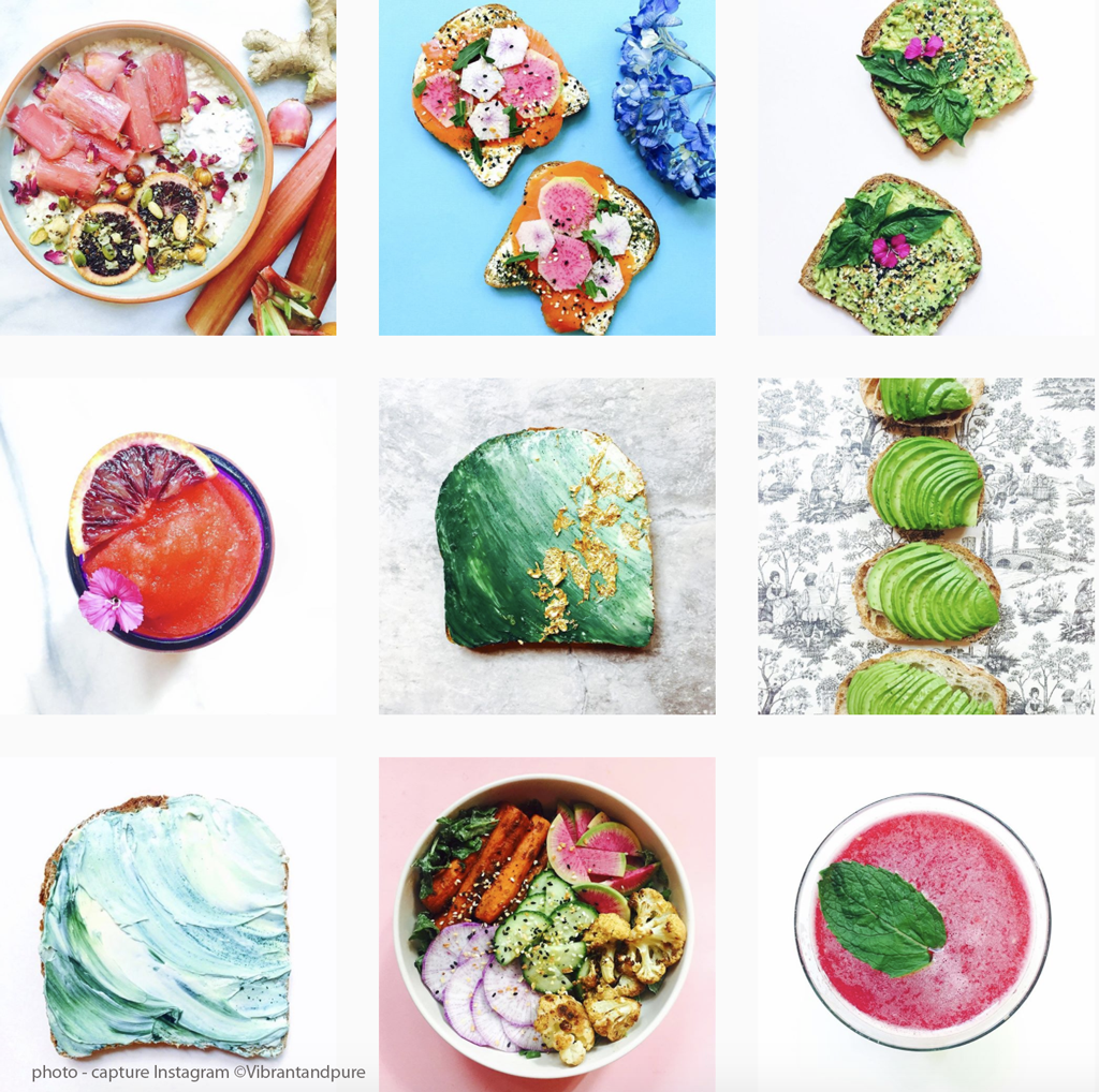 Instagram et food : une histoire de set design